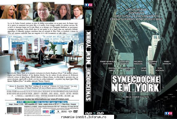 new york (2008) new york are centrul actiunii caden cotard, regizor castiga premiul mac arthur