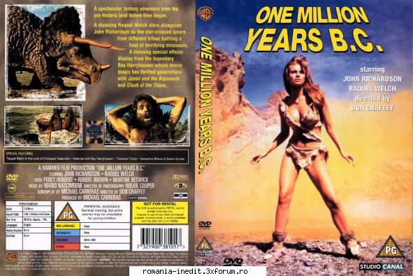 one million years b.c. (1966) one million years b.c. (1966)in vremurile demult apuse, care lumea era