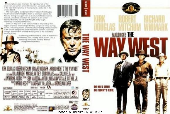 the way west (1967) the way west drumul parcurs convoi missouri pnă oregon de-a lungul rutei