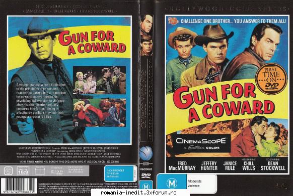 gun for coward (1957) gun for coward (1957)dupa moartea unui fermier cei trei fii săi conduc