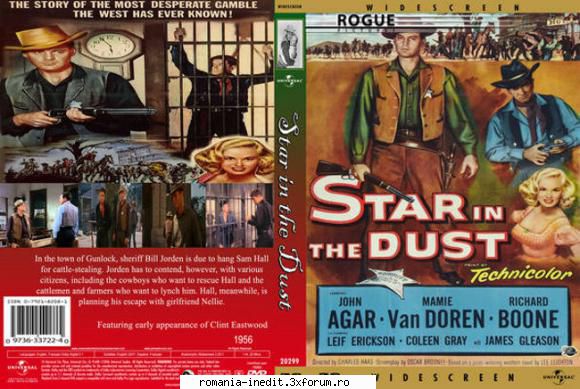 star the dust (1956) star the dust din gunlock apusul soarelui să-l spanzure sam hall, care