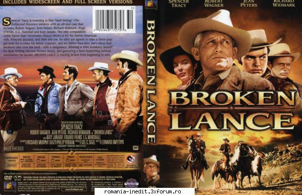 broken lance (1954) (spencer tracy) broken lance (1954)matt devereaux proprietar ferma care incercat