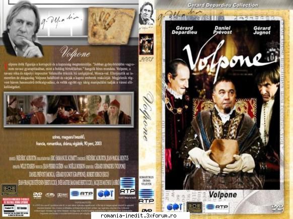 volpone (2003) volpone (2003)un aventurier pune cale farsa pentru amuza lacomia secolul xv-lea,