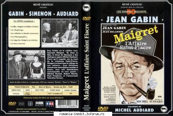 maigret l'affaire (1959) maigret l'affaire maigret află conacul vechii sale prietene ducesa