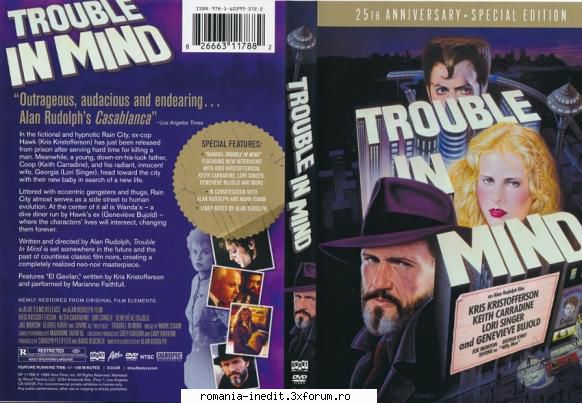 trouble mind (1985) trouble mind (1985)n metropola rain city, care sub stat militar, cafeneaua