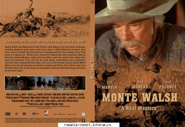 monte walsh (1970) monte walsh walsh este cowboy care zilele terminate ale erei srma și