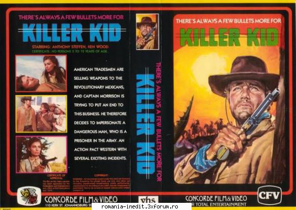 killer kid (1967) killer kid morrison trece mexic deghizat celebrul kid killer pentru dezactiva