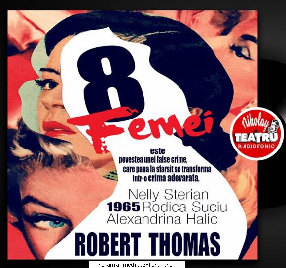 opt femei (1965) (teatru robert thomas opt femei nelly sterian, rodica suciu, halic, lili popovici,