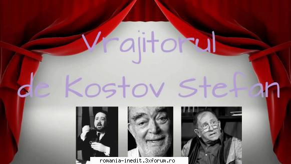 (1985) (teatru stefan kostov george mircea albulescu, mihai mereuta, virgil ogasanu, mihai fotino,
