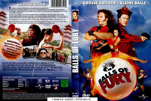 balls fury (2007) balls fury  daytona, fost fenomen lumea tenisului masa extrem, care