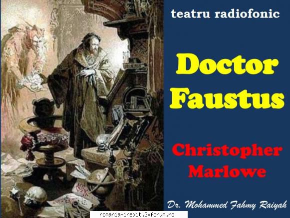 tragica istorie doctorului faust (1994) (teatru cristopher marlowe tragica istorie doctorului faust