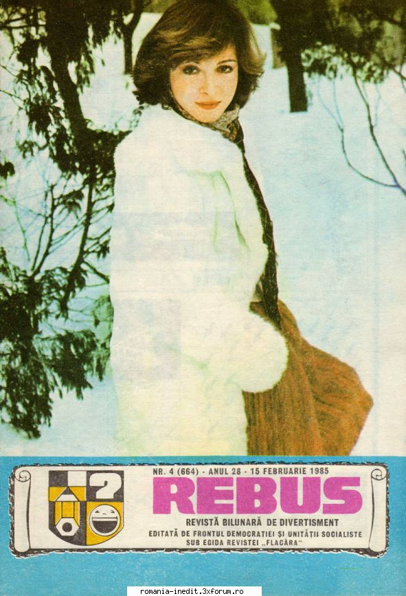 [b] revista rebus revista rebus nr. 4(664) din februarie 1985 (36 pag., 300 format pdf:  format