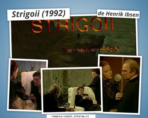 strigoii (teatru tv) (1992) inclus catalog, sectiune teatru romanesc