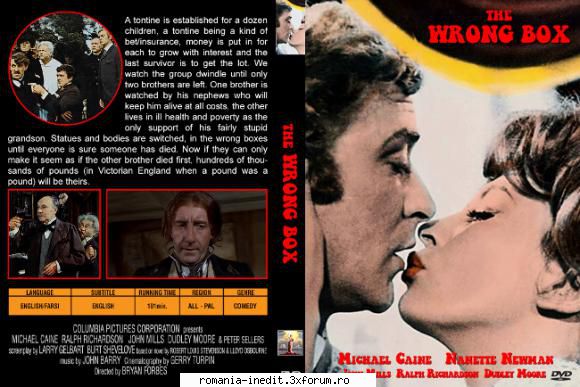 the wrong box (1966) the wrong box (1966)o este propusa pentru 1818 anglia (tontina fiind fel pariu