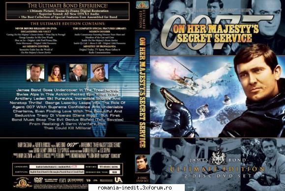 james bond her majesty's secret service (1969) james bond her majesty's secret service (1969)on her