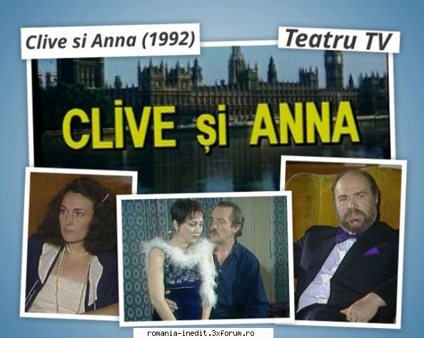 clive anna (teatru tv) (1992) inclus catalog, sectiune teatru romanesc
