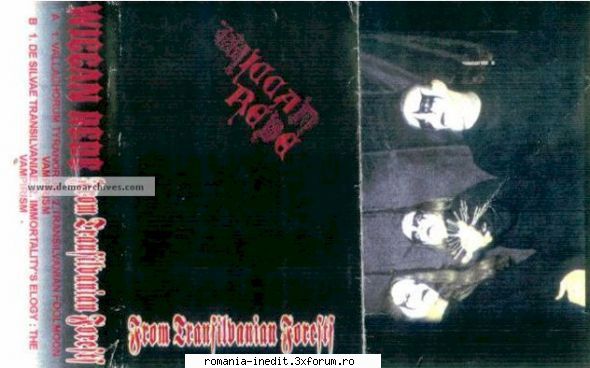 black metal, death metal ... 1995 wiccan rede from forests1. fullmoon silvae elogy the albumul fost
