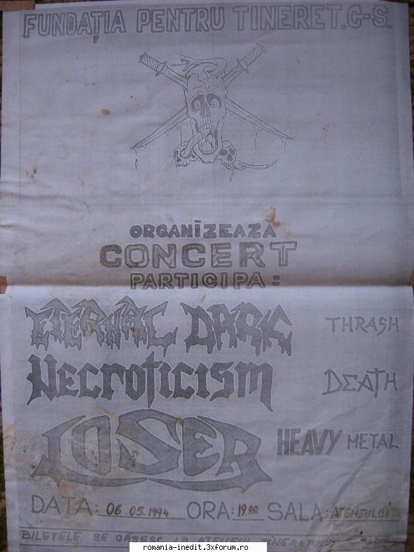 black metal, death metal ... 1994 exces morbis01. blestem02. sec03. post mortem05. razboi etern06.