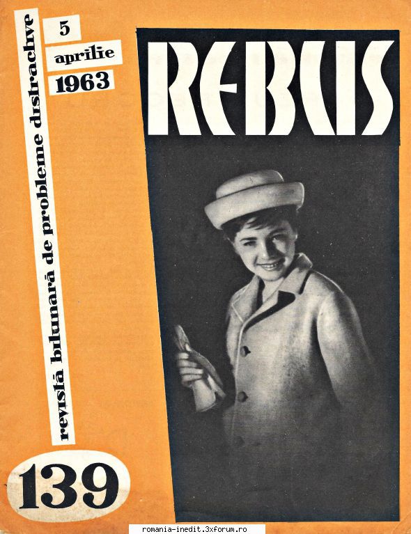 [b] revista rebus rebus 139-1963 (jpg, zip), 300 dpi, scan include jpg pentru pagina dubla din
