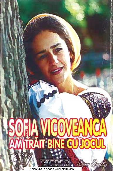 sofia vicoveanca trait bine jocul 1995 a1    mă mndresc că sunt   a2 