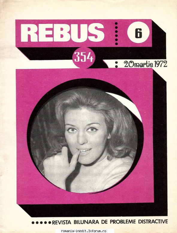 [b] revista rebus rebus 354-1972 (jpg, zip), 300 dpi, scan include jpg pentru pagina dubla din