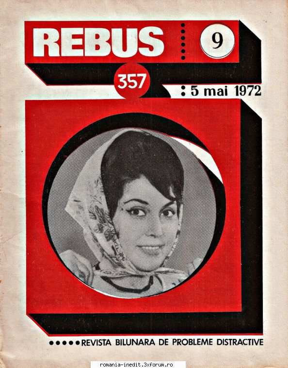 [b] revista rebus rebus 357-1972 (jpg, zip), 300 dpi, scan include jpg pentru pagina dubla din