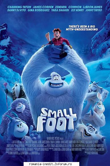 smallfoot 2018 aventurile lui   genuri: desene animate,   format: bluray   marime: