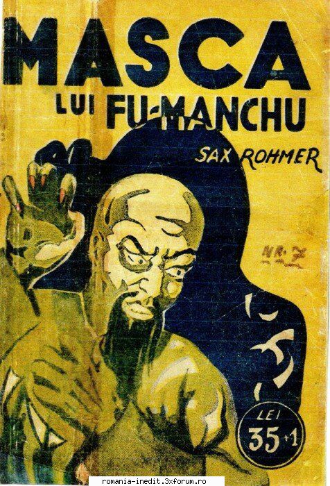 sax rohmer masca lui manchu