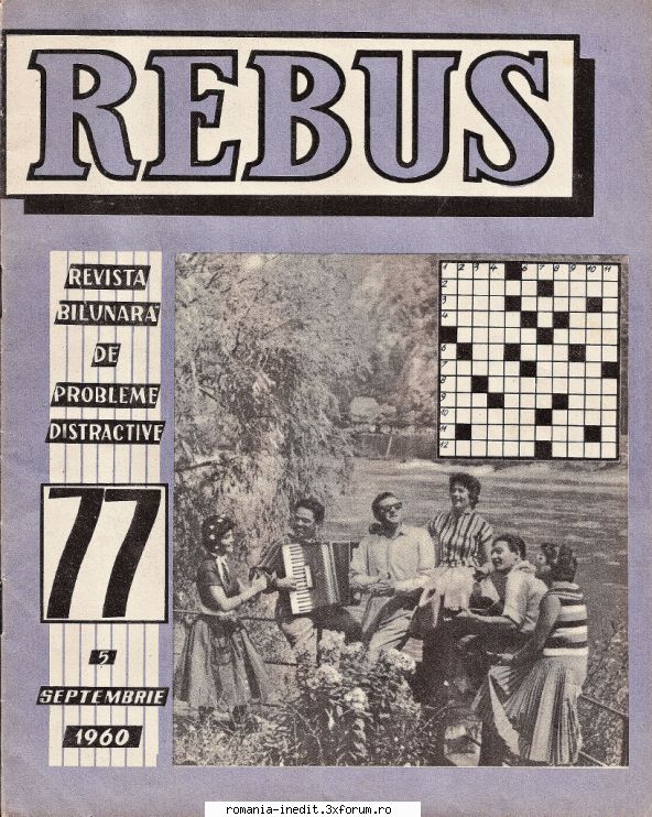[b] revista rebus rebus 77-1960 (jpg, zip), scan refacut, 300 dpi:arhiva include jpg pentru pagina