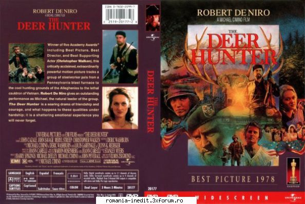 the deer hunter (1978) the deer hunter steven nick sunt niste muncitori din care sunt chemati lupte