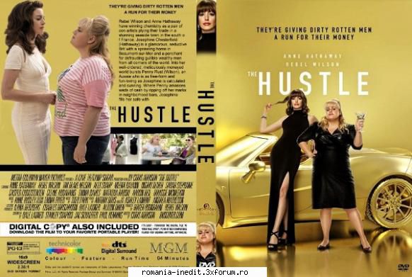 the hustle (2019) the hustle are prim plan anne hathaway și rebel wilson, două artiste