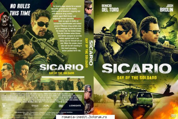 sicario day the soldado (2018) sicario: day the soldado engleza, spaniola, araba670 mbh264