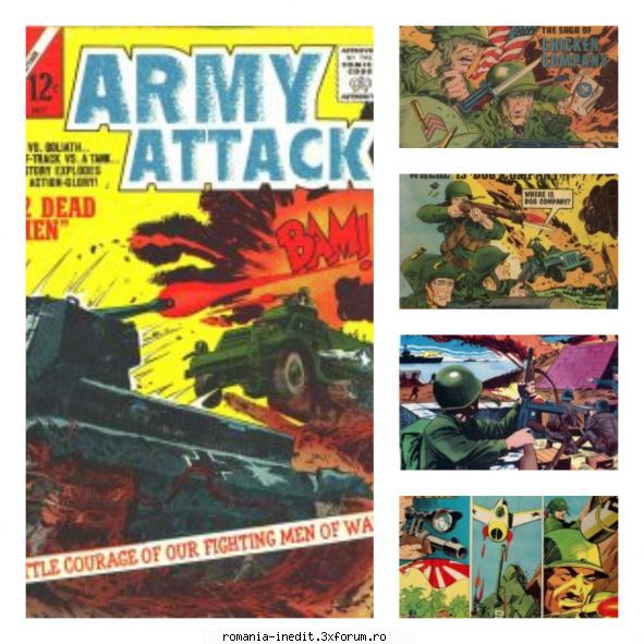 usa comics military army attack,