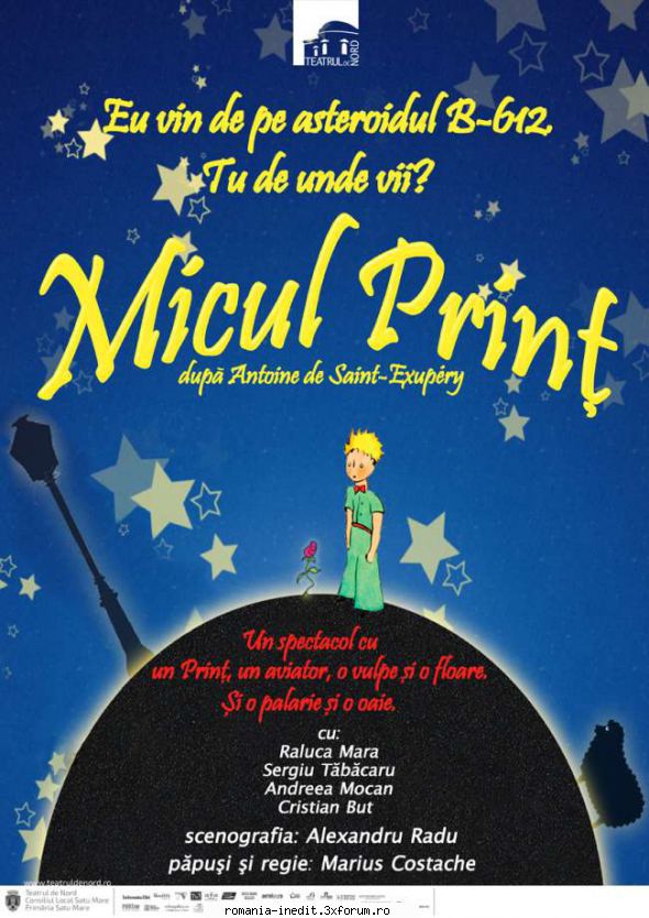 micul print (teatrul nord satu mare) anul productiei este 2016. citatul "cnd apartine marius