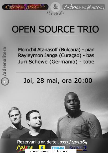 open source trio live buzau i1. 00:00 jazz 11:25 fast forward3. 22:25 nostalgy4. 35:28 eastern
