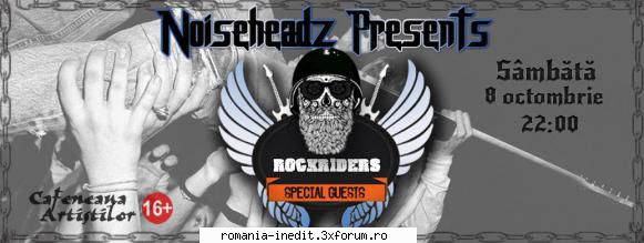 noiseheadz festival live buzau motto: "it's been long time since rock and cafeneaua artistilor