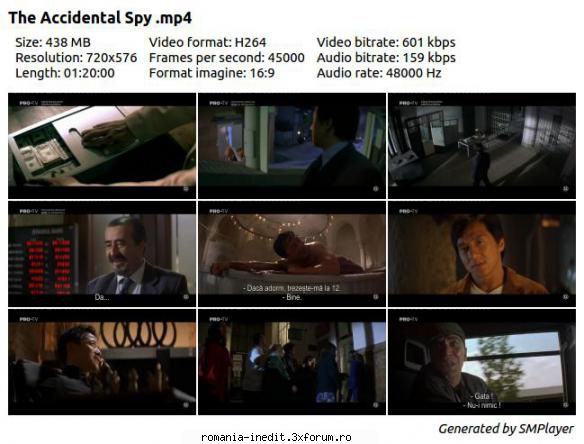 the accidental spy (2001) the accidental spy romana engleza, turca, mbh264