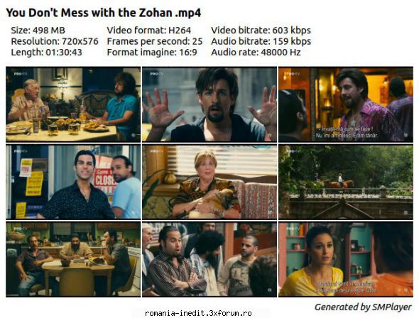 you dont mess with the zohan (2008) you don't mess with the zohan romana inclusa570 mbh264