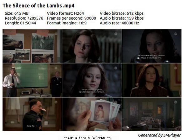 silence the lambs (1991) the silence the lambs romana inclusa616 mbh264