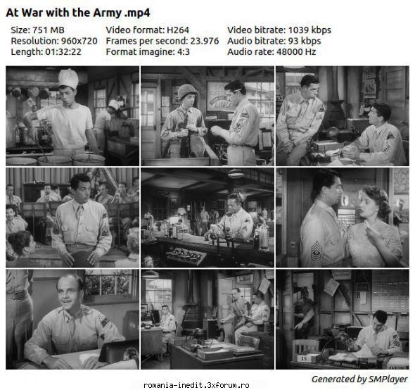 jerry lewis movie collection war with the army engleza752 mbh264