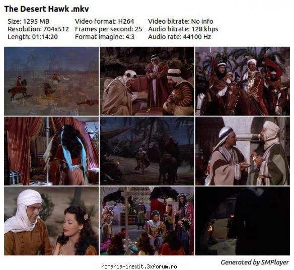 the desert hawk (1950) the desert hawk romana1,3 gbh264