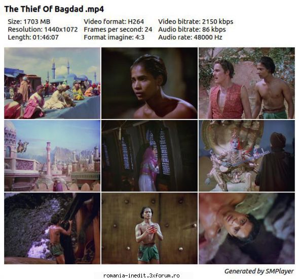 the thief bagdad (1940) the thief bagdad romana1,7 gbh264