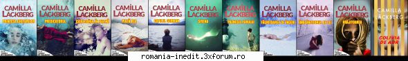coperti pentru ebookuri pentru scrise camilla lackberg și limba (11 titluri):