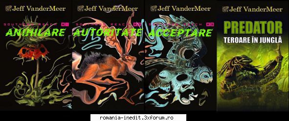 coperti pentru ebookuri pentru scrise jeff vandermeer și limba