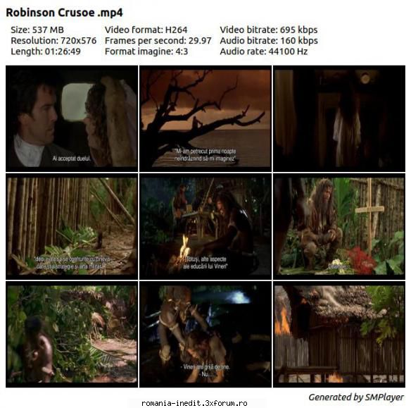 robinson crusoe (1997) robinson crusoe (1997) robinson crusoe (pierce brosnan) ajunge insula cand