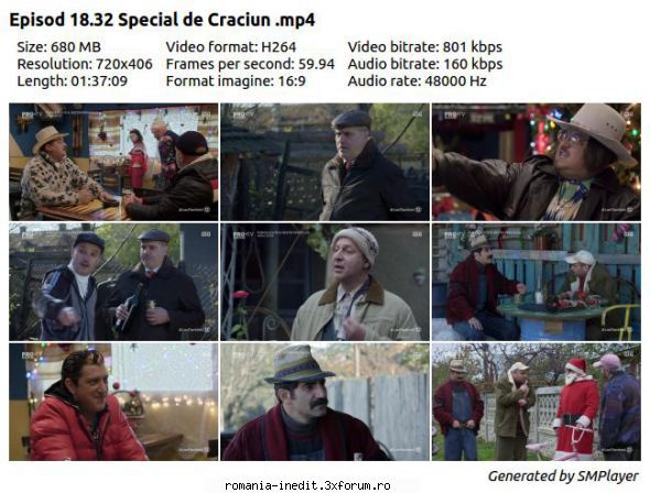 las fierbinti (2011) (serial tv) las fierbinti sezonul 18, episodul 32special craciun