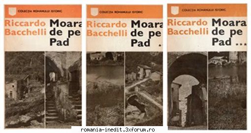 [b] literatura italiana riccardo bacchelli moara padvol 1djvu/ mb/ 502 pag./ editura univers/
