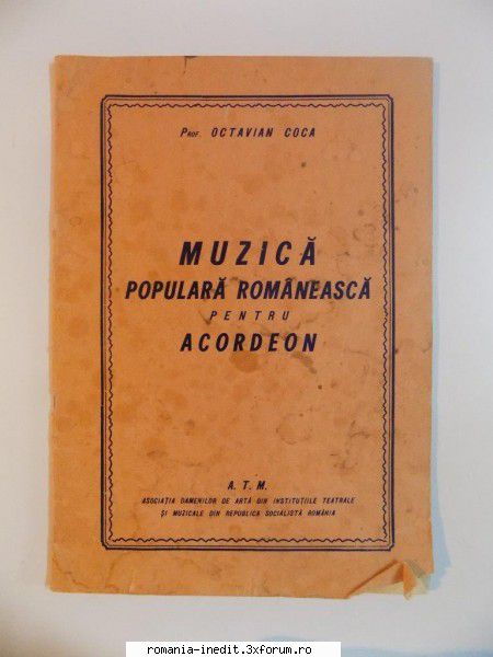 muzicale partituri muzica populara romaneasca pentru acordeon