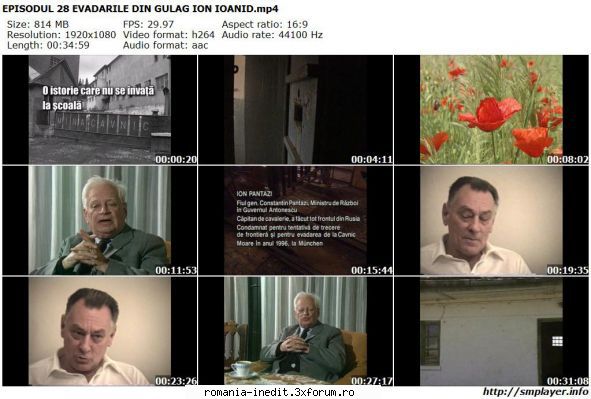 memorialul durerii (2007) episodul evadarile din gulag ion ioanid.mp4