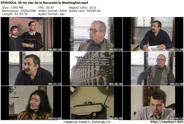 memorialul durerii (2007) episodul 36-un ziar bucuresti